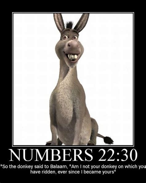 Gnu Atheism: The Bible Talking Donkey