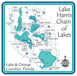 Harris Chain Of Lakes Map - Maping Resources