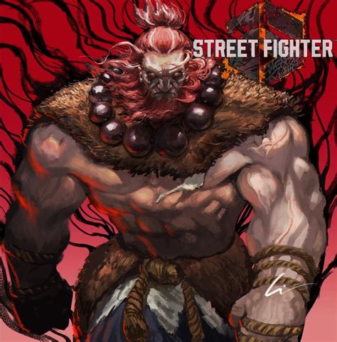 Street Fighter 6 Akuma | Dark Fantasy Art