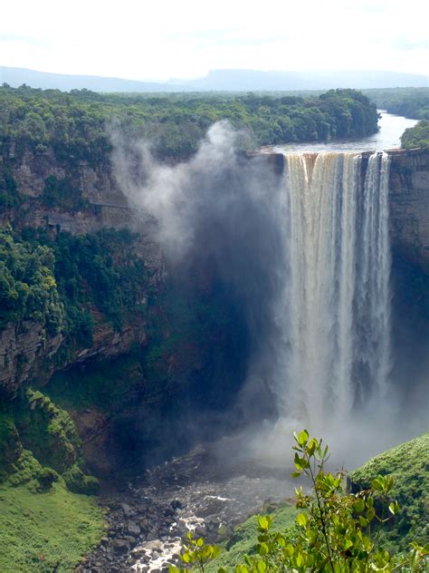 Kaieteur Falls: The Largest Single Drop Waterfall in the World in ...