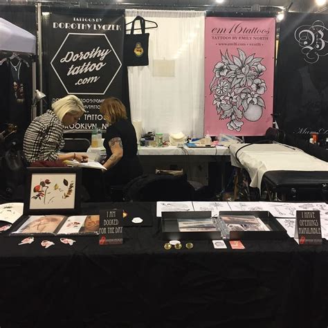 We made it! Come visit us at the Philadelphia tattoo convention. Booth 33 | Convention booth ...