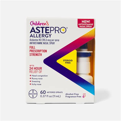 FSA Eligible Children's Astepro®Allergy Nasal Spray, 24-hour Allergy Relief, Steroid-Free ...