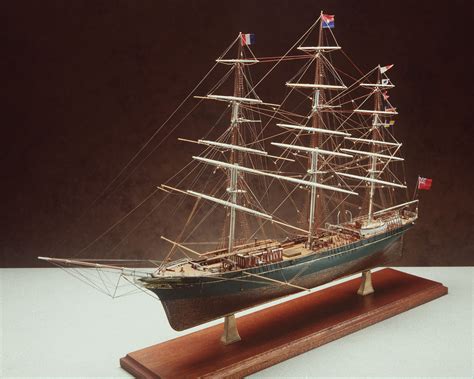 Scale model of the clipper ship "Thermopylae" made by Cyril Hume - MAAS Collection | Model ships ...