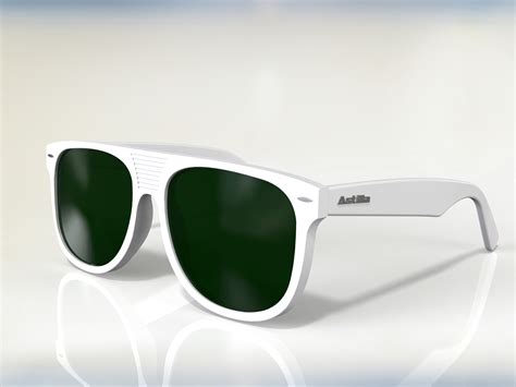 Flattop wayfarer sunglasses 3D model | CGTrader