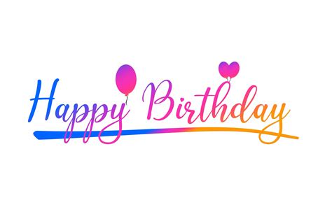 Happy Birthday Text (Stylish Font) In PSD Free Download - PSDPIX.COM