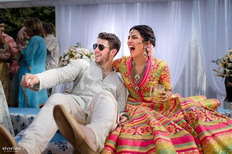 Priyanka Chopra and Nick Jonas Share Colorful Mehendi Ceremony Photos Following Their Wedding