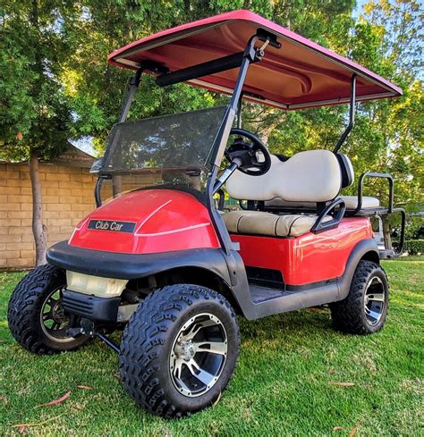 2007 Club Car Precedent 48 Volt Electric 4 Passenger Golf Cart Lifted