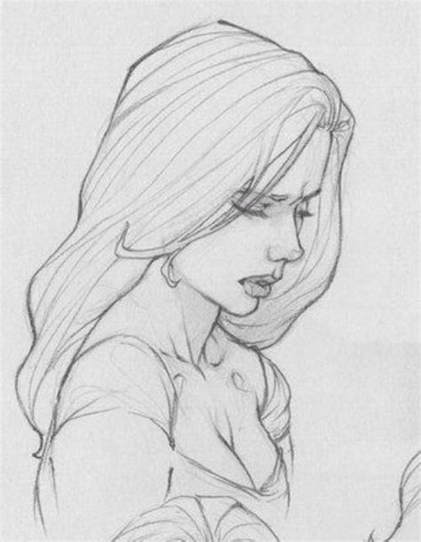 Probably just the style of drawing, but this makes me think of Emma Frost. | Cute drawings