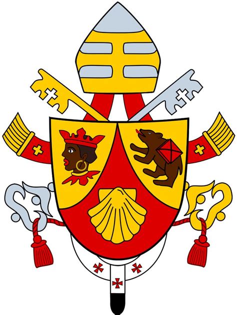 Pope Benedict XVI | Coat of arms, Pope benedict, Pope benedict xvi