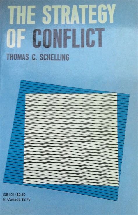 Thomas C. Schelling - The Strategy of Conflict Poster Design, Graphic Design, Modern Books ...