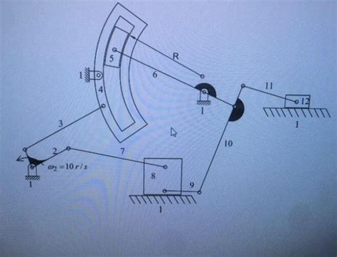 draw the mecanism kinematic chaindraw the kinematic | Chegg.com