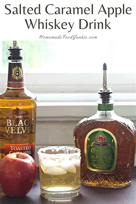 Crown Royal Apple Salted Caramel Whiskey Drink | Homemade Food Junkie