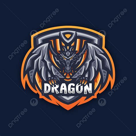 Logo Gaming Esport Vector Hd PNG Images, Dragon Esport Gaming Mascot Logo Template, Illustration ...