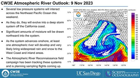 CW3E Atmospheric River Outlook: 9 Nov 2023 - Center for Western Weather and Water Extremes