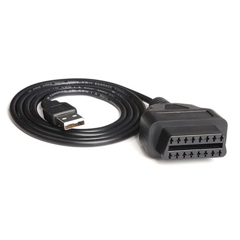 Blowing New 16Pin OBD To USB Port Charger Adapter Cable Connector ...