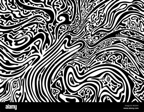 Psychedelic Black and White Stock Photos & Images - Alamy