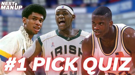 Can You Guess Every #1 Overall Pick in NBA History? #nbadraft - YouTube