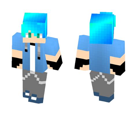 Download Light Blue Boy Minecraft Skin for Free. SuperMinecraftSkins