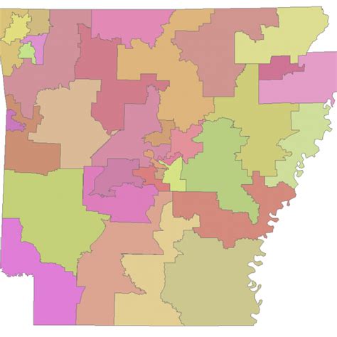 Senate Districts | Arkansas GIS Office