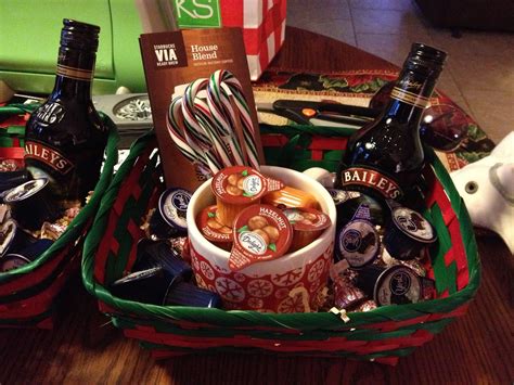 Pin by Lindsey Gurganious on LMGcreation | Easy homemade gifts, Coffee gift basket, Alcohol gift ...