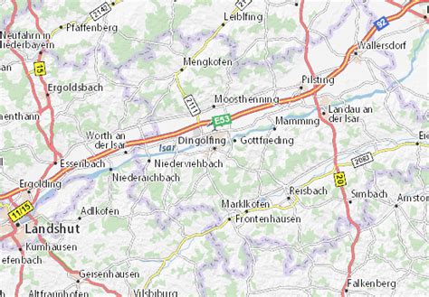 MICHELIN Dingolfing map - ViaMichelin