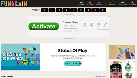 Funbrain Games Playground