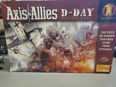 Axis & Allies D-Day Avalon Hill Board Game 76930866306 | eBay