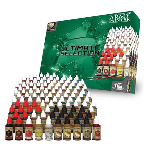 Buy Wargames DeliveredThe Army Painter 116 Acrylic Paint Set Miniature Painting Kit with 4 ...