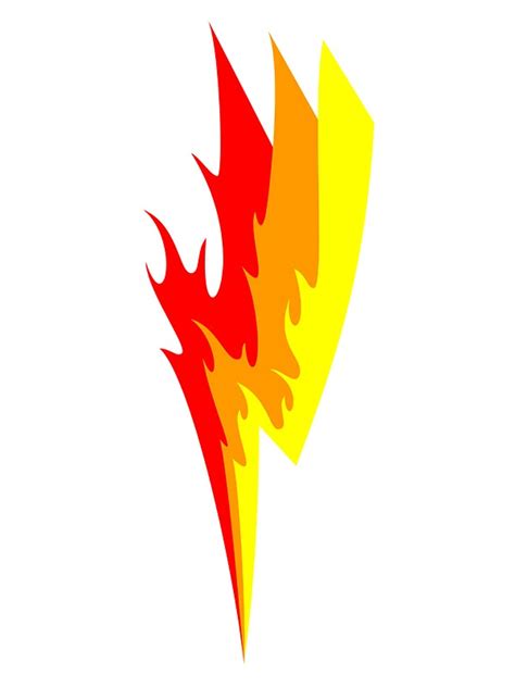 "Fire Bolt" Stickers by Nightmarespoon | Redbubble