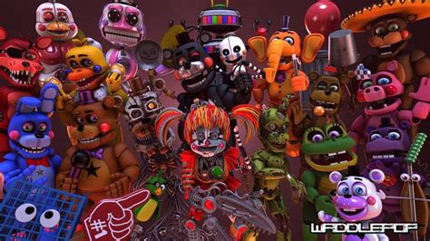 FNaF 6 Generations [SPEEDART] by witheredfnaf on DeviantArt | Bolo de pote, Jogos, Potes