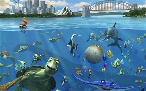 Sydney Opera House, finding-nemo, movies, animated-movies, fish, underwater, HD wallpaper | Peakpx