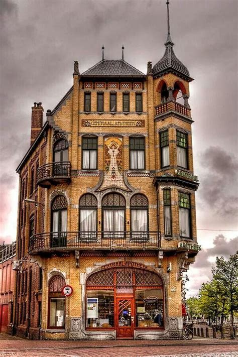 Centrale apotheek in 058. Architecture Design, Architecture Art Nouveau ...