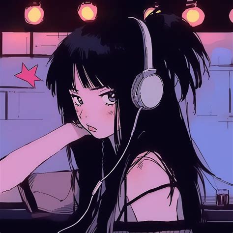 Anime girl, anime girl icon, Aesthetic icon, Aesthetic girl icon, 8k, 4k, high quality icon ...