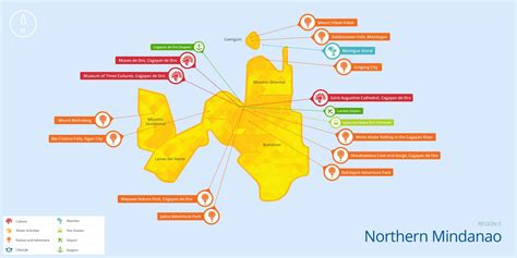 North Mindanao Map