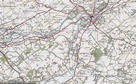 Historic Ordnance Survey Map of Roxburgh, 1926