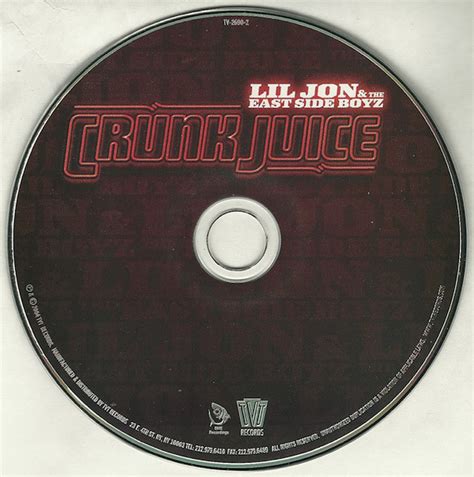 Crunk Juice by Lil Jon & The Eastside Boyz (CD 2004 BME Recordings) in Atlanta | Rap - The Good ...