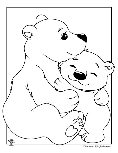 Polar Bear Coloring Pages Polar Bear Coloring Page Polar Bear Coloring | Images and Photos finder