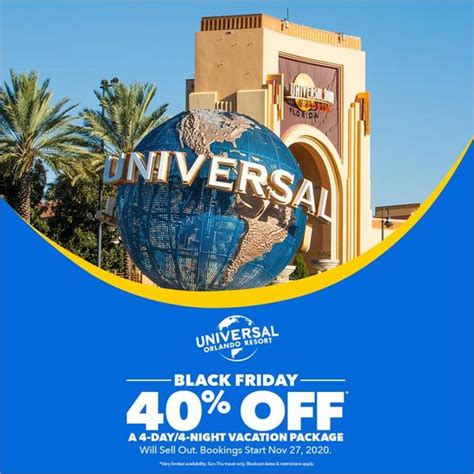 Save 40% on a 4-Night Vacation Package at Universal Orlando Resort this ...