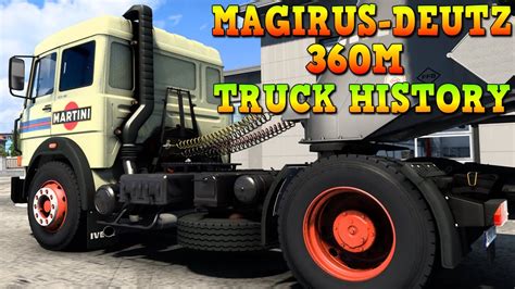 Magirus-Deutz 360M Truck Mod History ETS 2 Gameplay 4K - YouTube