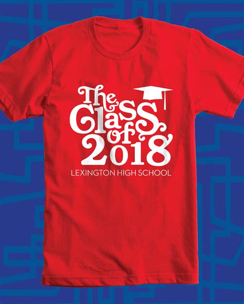 Class of 2018 design idea for custom t-shirt - class shirt, school pride, school spirit, school ...