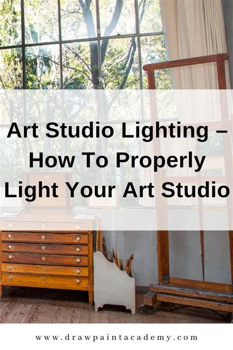 Art Studio Lighting – How To Properly Light Your Art Studio | Art studio lighting, Art studio ...