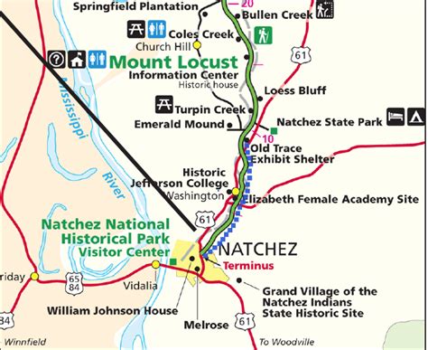 Natchez Trace State Park Map - Virgin Islands Map