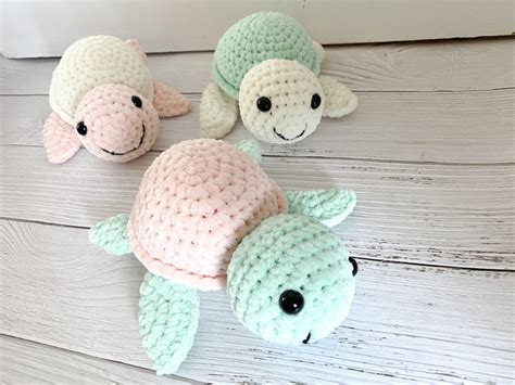 Plush Turtle Free Crochet Pattern! – Abigurumii