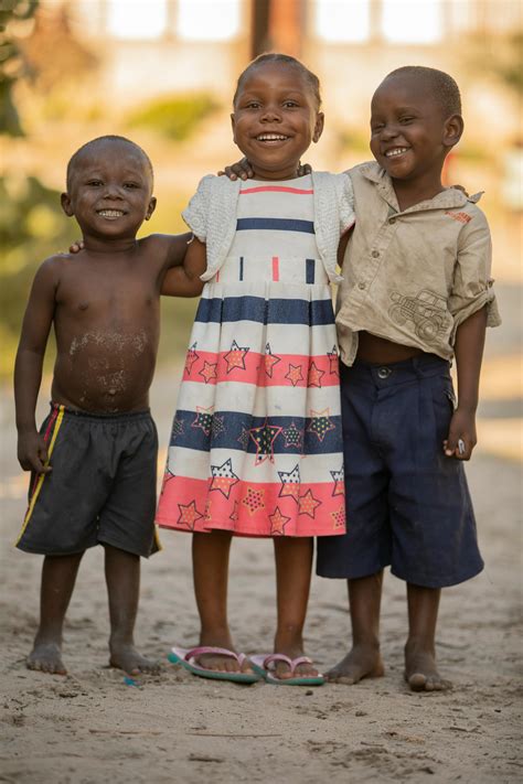 African Children Smiling