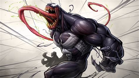 Marvel Comics, artwork, Venom HD wallpaper | Wallpaper Flare