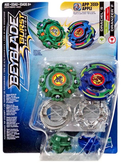 Beyblade Burst Draciel S & Dranzer F Dual Pack - Walmart.com