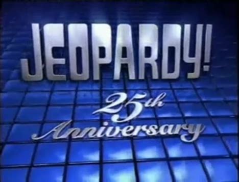 Image - Jeopardy! Season 25a Jeopardy! 25th Silver Anniversary.png ...