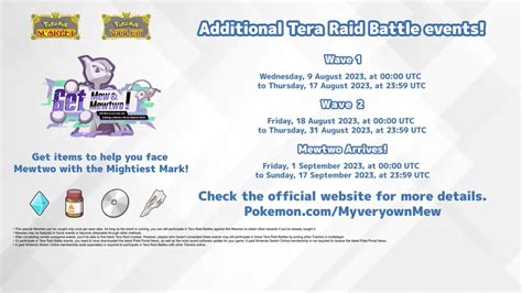 Mewtwo Tera Raid Confirmed for Pokémon Scarlet and Violet