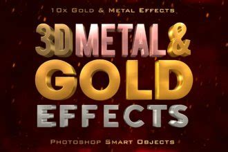 35+ Gold Effects & Patterns for Photoshop (+ Gold Foil Effects) - Theme Junkie