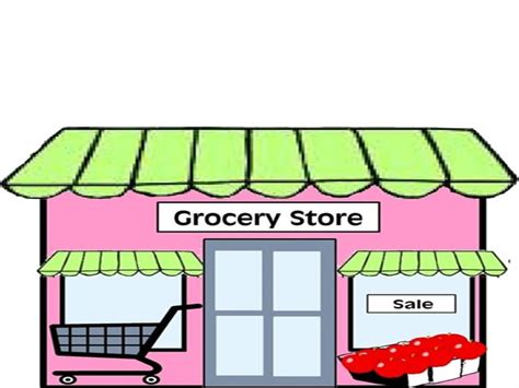 grocery store clipart - Clip Art Library